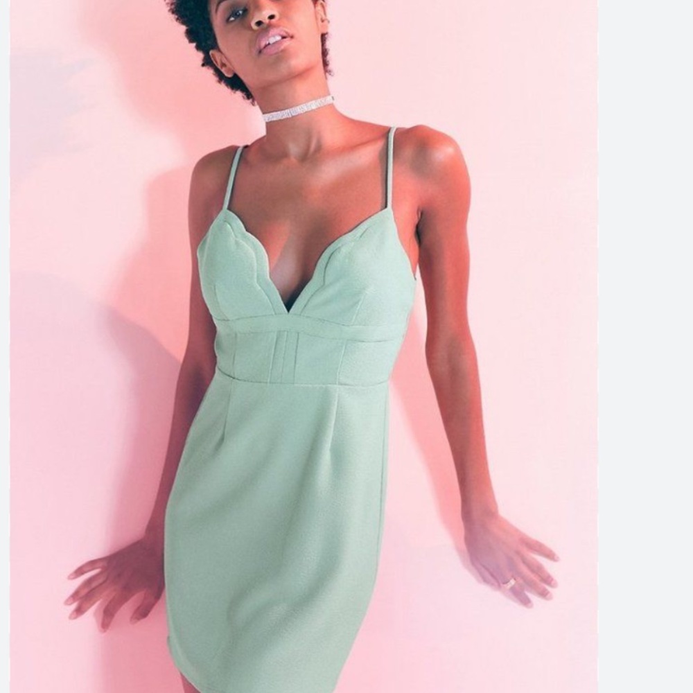Kimchi Blue Light Blue Mini Dress